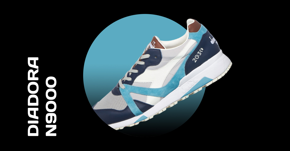 Diadora n9000 iii best sale blue